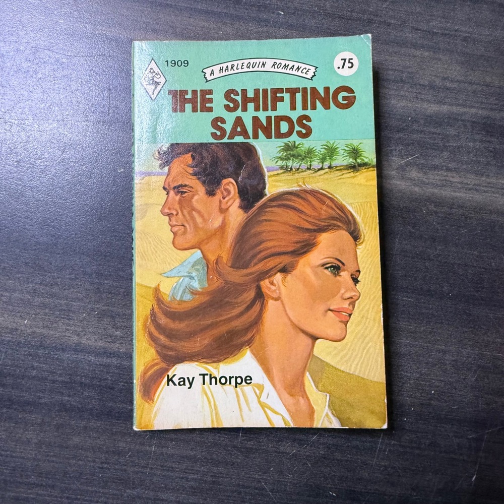 The Shifting Sands Harlequin Romance Novel Kay Thorpe Vintage Paperback Book